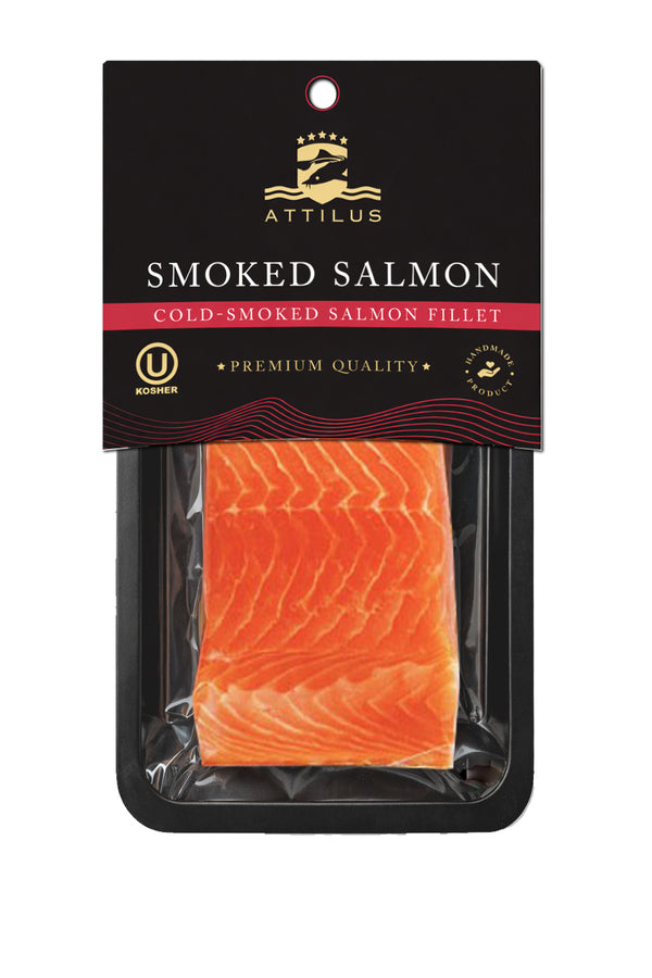 Cold smoked salmon